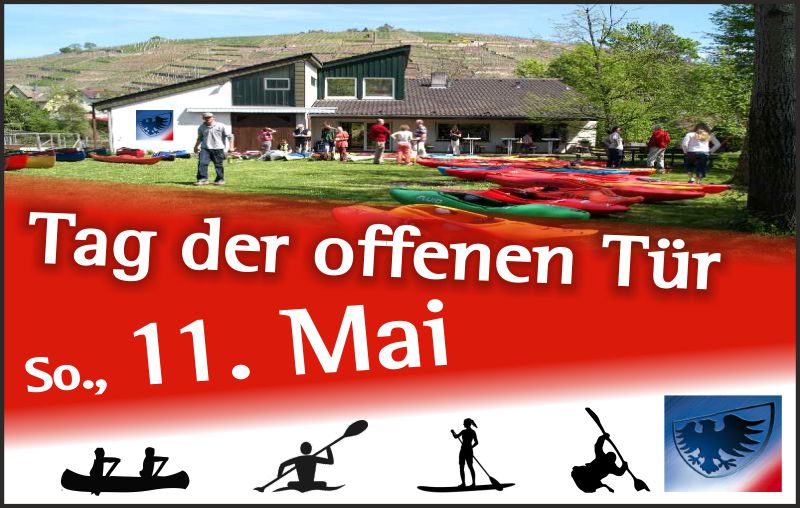 Veranstaltungsplakat für den Tag der offenen Tür am 11. Mai 2025